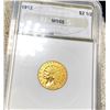 Image 1 : 1912 $2.50 Gold Quarter Eagle NGS - MS65