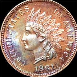 1881 Indian Head Penny CHOICE PROOF