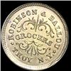 Image 1 : 1863 Civil War Token "Robinson & Ballou" Token UNC