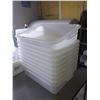Image 1 : Lot of 10 Traex Plastic Bins