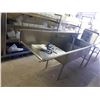Image 2 : S.S Double Sink (27" L x 89 1/2" W x 34 3/4" H)