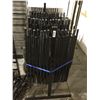 Image 2 : Lot of 40 folding Office Chairs with trolly
