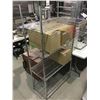 Image 1 : S.S Rack (Rack only) (18â€ L x 35 1/2â€ W x 70 1/4â€ H)