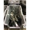Image 1 : Bin of S.S Basting Spoons