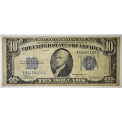 1934 A $10 SILVER CERTIFICATE