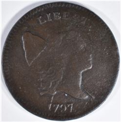 1797 1 ABOVE 1 HALF CENT FINE