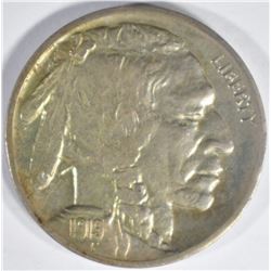 1919-D BUFFALO NICKEL CH AU