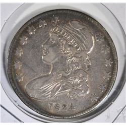 1834 SD, SL BUST HALF DOLLAR  VF