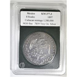 1897 MEXICO 8 REALES