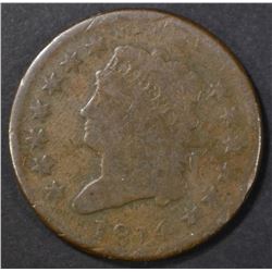1814 LARGE CENT  GOOD