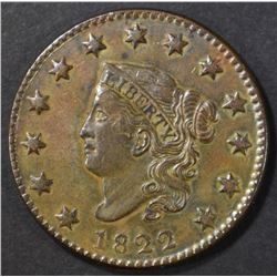 1822 LARGE CENT  AU