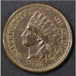 1874 INDIAN CENT  CH BU
