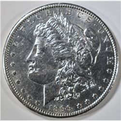 1899-S MORGAN DOLLAR  AU/BU
