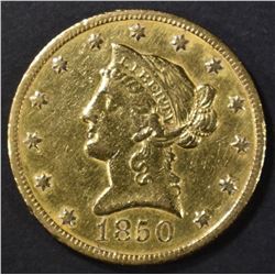 1850-O $10 GOLD LIBERTY  XF
