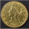 Image 1 : 1850-O $10 GOLD LIBERTY  XF