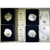 Image 1 : LOT OF 4 AMERICAN SILVER EAGLES: