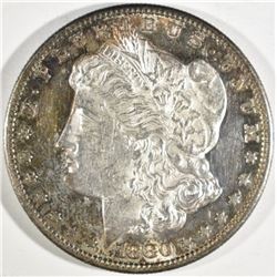 1880-S MORGAN DOLLAR  BU PL TONED