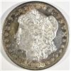 Image 1 : 1880-S MORGAN DOLLAR  BU PL TONED