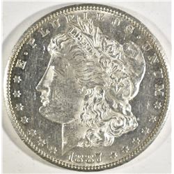 1887-S MORGAN DOLLAR  BU PL  VAM 2