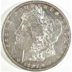 1897-O MORGAN DOLLAR  AU/BU PL
