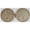 Image 2 : 1936-D,S WALKING LIBERTY HALVES XF