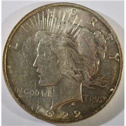 1922-D PEACE DOLLAR CH BU