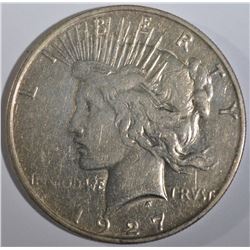 1927-D PEACE DOLLAR AU