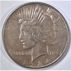 1934-D PEACE DOLLAR AU/BU