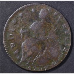 1787 CONNECTICUT BUST LEFT  VF