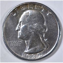 1932-S WASHINGTON QUARTER  BU