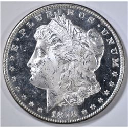 1878-S MORGAN DOLLAR  GEM BU DMPL