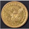 Image 2 : 1851-O $5 GOLD LIBERTY  NICE AU