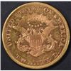 Image 2 : 1858 $20 GOLD LIBERTY  BU SEMI PL