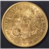 Image 2 : 1864-S $20 GOLD LIBERTY  NICE BU