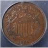 Image 2 : 1864 2-CENT PIECE,  ICG AU-53
