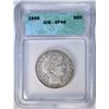 Image 1 : 1908 BARBER HALF DOLLAR, ICG EF-40