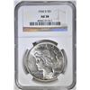 Image 1 : 1934-D PEACE DOLLAR, NGC AU-58