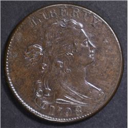 1798 LARGE CENT CH AU