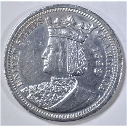 1893 ISABELLA QUARTER BU
