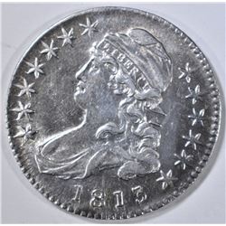 1813 BUST HALF DOLLAR AU/BU