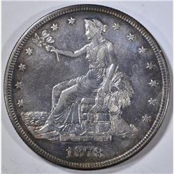 1878-S TRADE DOLLAR AU