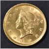 Image 1 : 1854 TYPE 1 GOLD DOLLAR CH BU