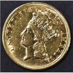 1854 $3 GOLD AU