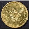 Image 2 : 1844 $5 GOLD LIBERTY AU/BU