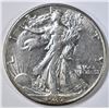 Image 1 : 1937-D WALKING LIBERTY HALF AU
