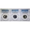 Image 1 : SMS QUARTER SET, ALL PCGS SP-67
