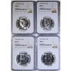 Image 1 : 2-1965 & 2-66 SMS KENNEDY HALVES NGC MS-67