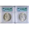 Image 1 : 2-1921 MORGAN DOLLARS ICG MS-64
