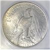 Image 3 : 1935 PEACE DOLLAR, ICG MS-62