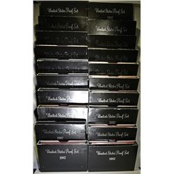 20-1982 U.S. PROOF SETS NICE ORIG PACKAGING